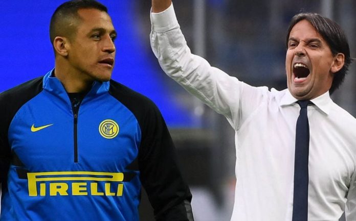 Inzaghi está feliz por Alexis Sánchez