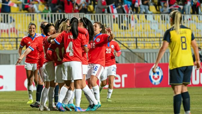 La Roja Femenina derrotó nuevamente a Ecuador