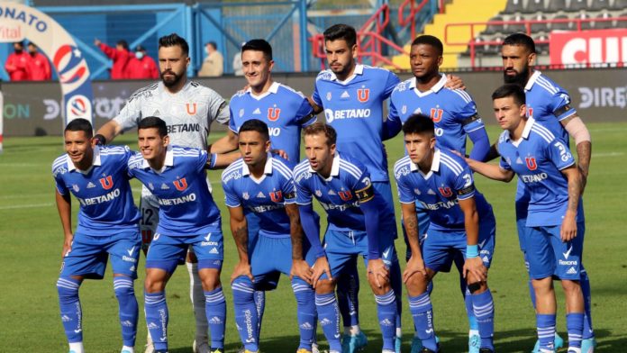 La formación de la U para recibir a Palestino