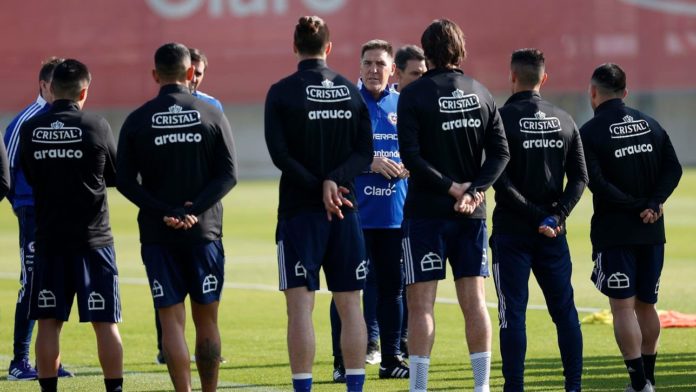 Berizzo trabaja su primera oncena en La Roja