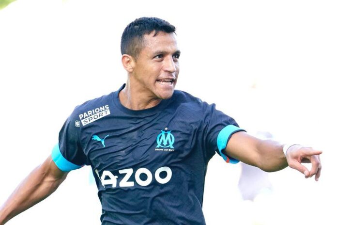 Alexis Sánchez vuelve a convertir con el Olympique de Marsella