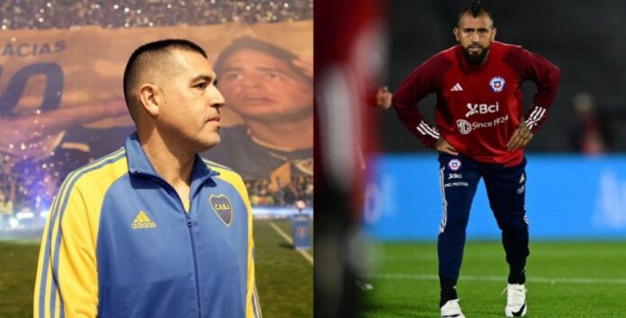 Arturo Vidal responde a Juan Román Riquelme